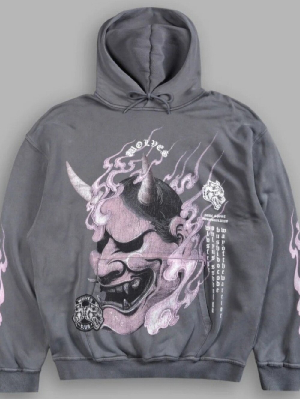 Darc Sport "Wolves Club Oni Inferno" Pierce Hoodie